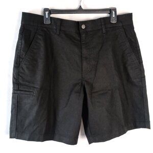 Brahma Mens Black Canvas Work Shorts 36 9" Inseam Utility NWT